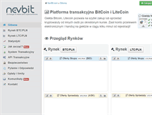 Tablet Screenshot of nevbit.com